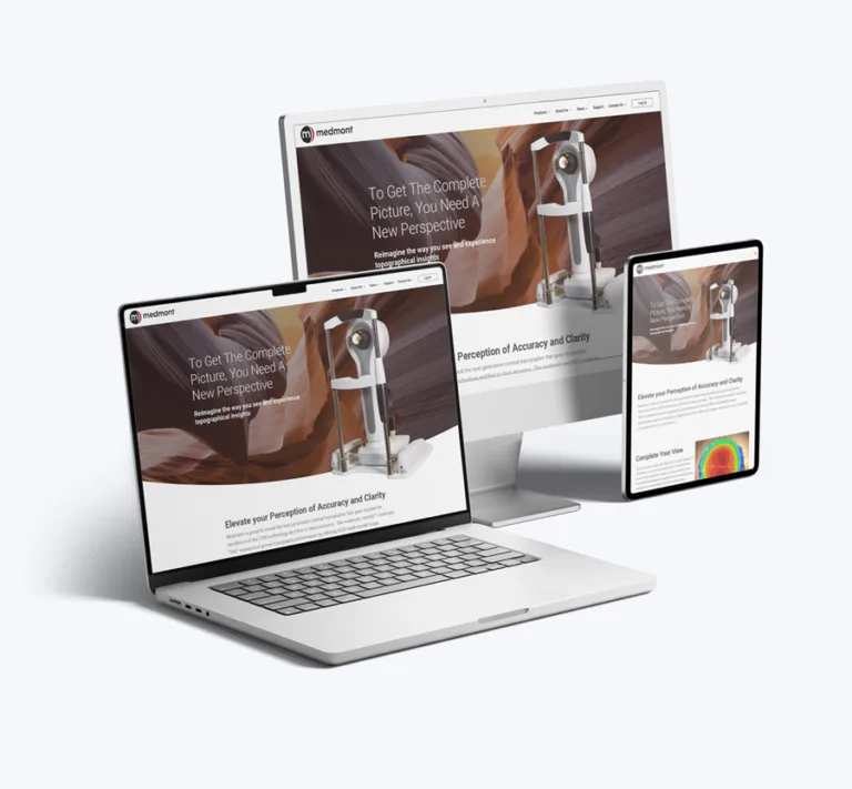 Medmont brand and web design