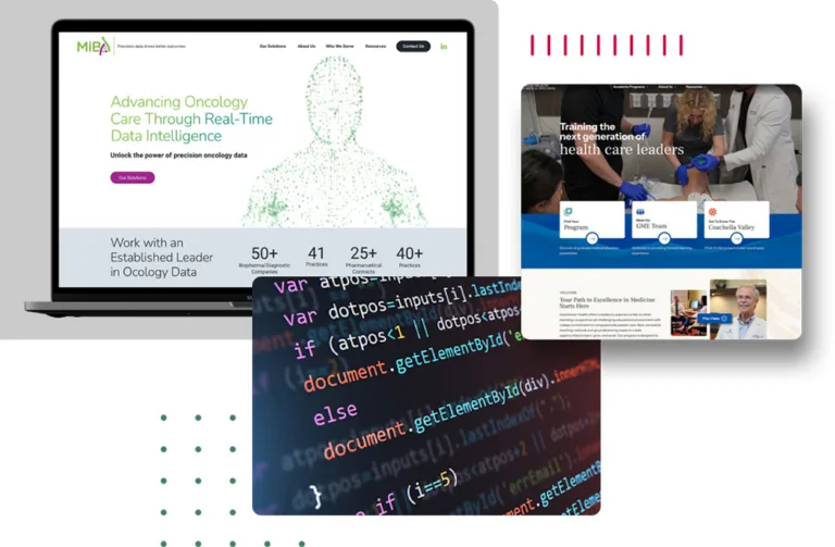 Life Science web development